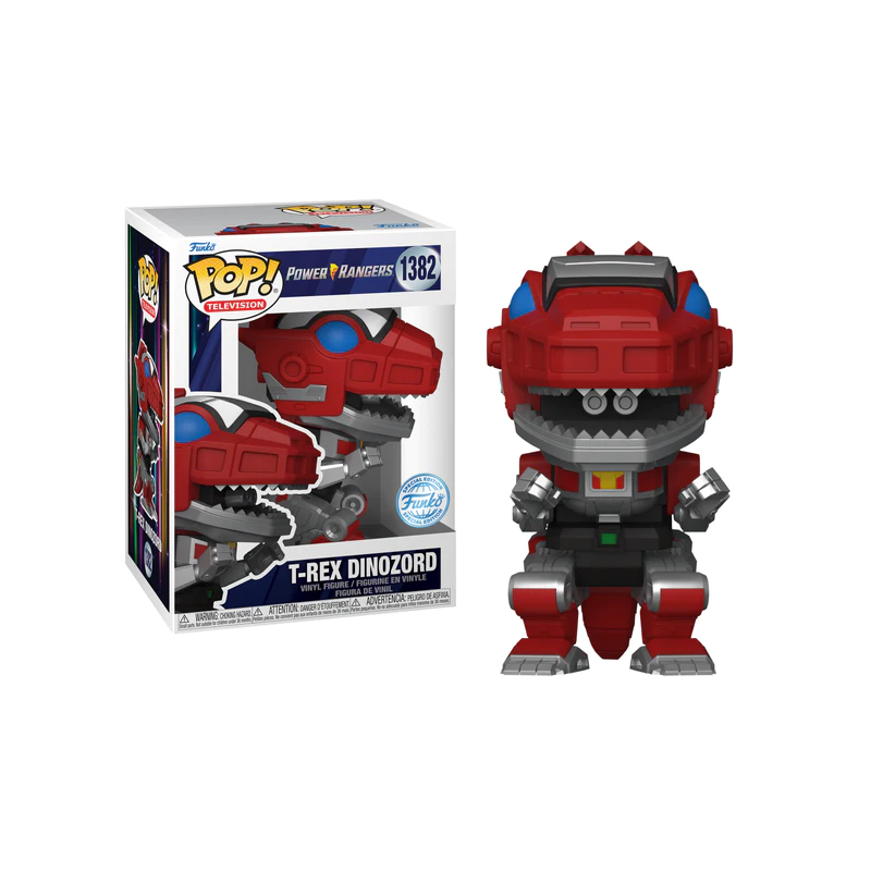 POWER RANGERS 30 ans - POP TV NÂ° 1382 - T-Red Dinozord