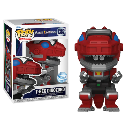 POWER RANGERS 30 ans - POP TV NÂ° 1382 - T-Red Dinozord