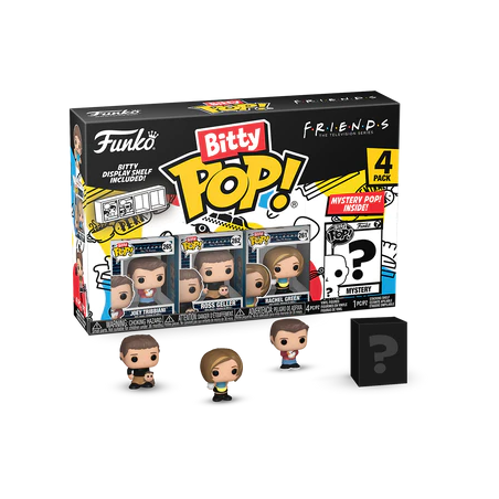 FRIENDS - Bitty Pop 4 Pack 2.5cm - Joey