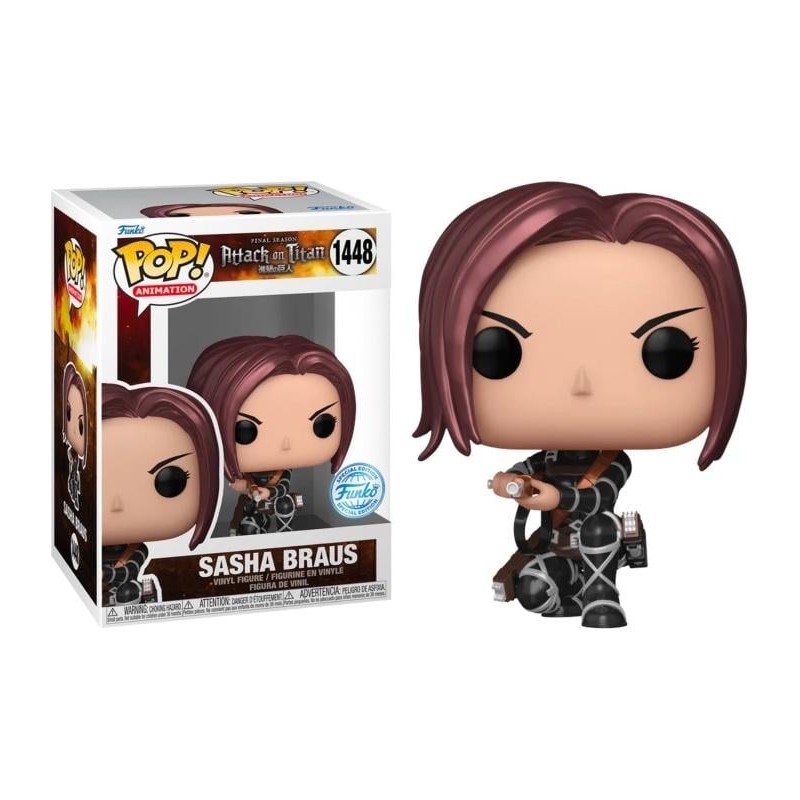 L'ATTAQUE DES TITANS S5 - POP Animation NÂ° 1448 - Sasha Special Edit.