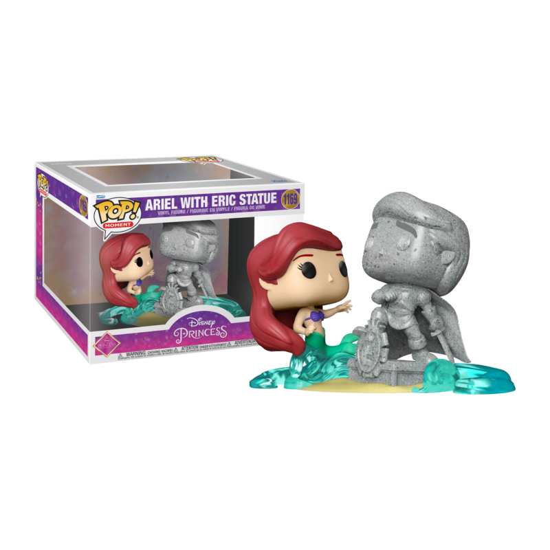 LA PETITE SIRENE - POP Moments NÂ° 1169 - Ariel avec Statue Eric S.E.