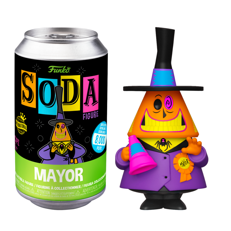 NBX - POP Vinyl Soda - Mayor Blacklight w/Chase IE