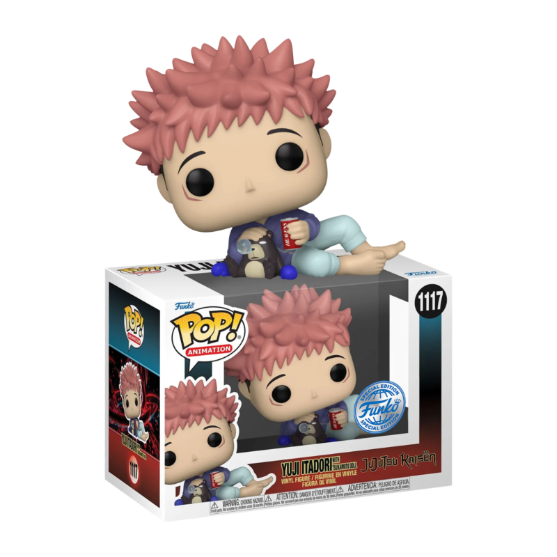 JUJUTSU KAISEN - POP NÂ° 1117 - Yuji Itadori W/Tsukamoto Doll S.E.