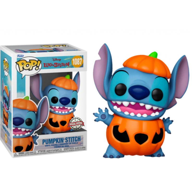 DISNEY - POP NÂ° 1087 - Lilo & Stitch - Pumpkin Stitch