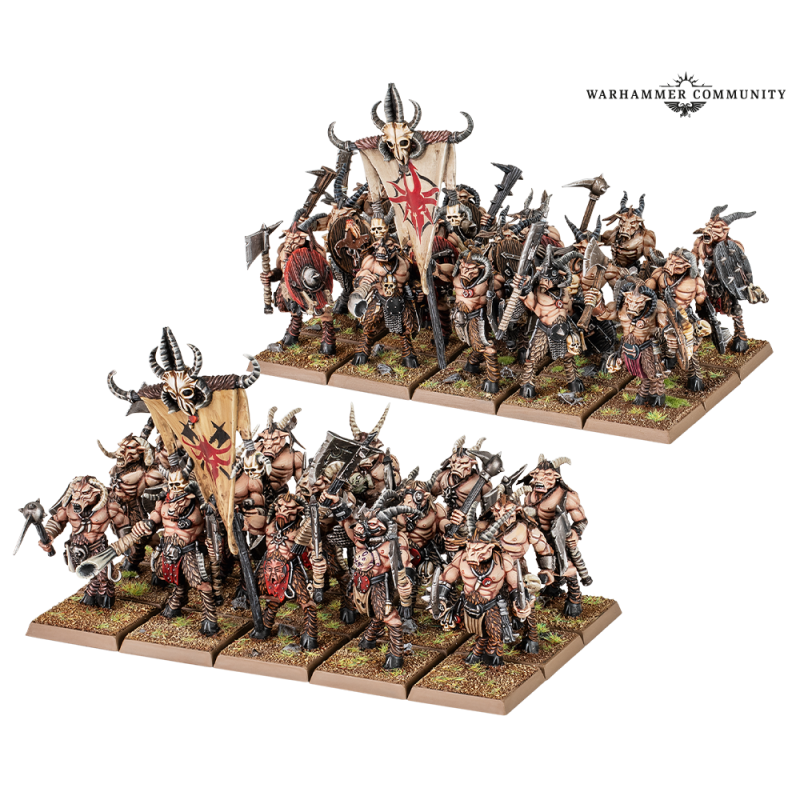 BEASTMEN BRAYHERDS: GOR HERD