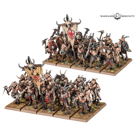 BEASTMEN BRAYHERDS: GOR HERD