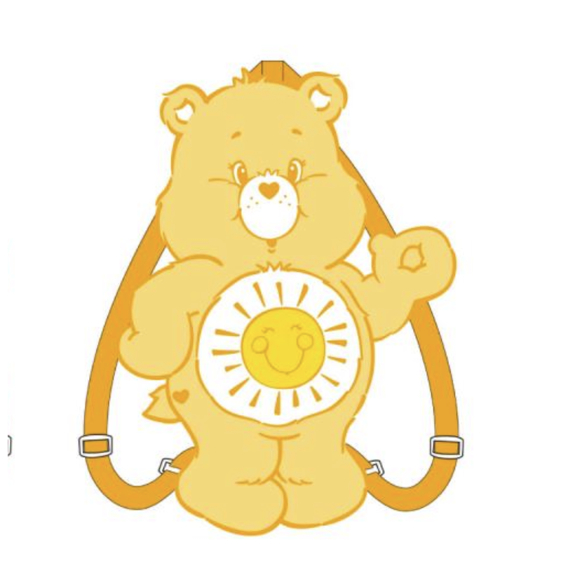 BISOUNOURS - Toutaquin - Sac Ã  Dos Peluche - 30x17x11cm