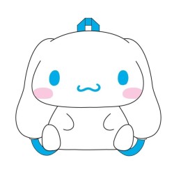 CINNAMOROLL - Plush Backpack - 30x17x11cm