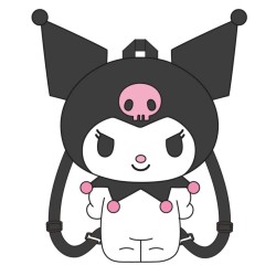 KUROMI - Plush Backpack - 30x17x11cm