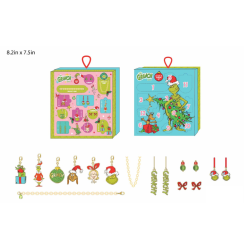 LE GRINCH - Calendrier 12jours - Set Bijoux - 12 Pc.