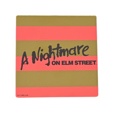 LES GRIFFES DE LA NUIT - Freddy Stripes- Sous Verre CarrÃ© en CÃ©ramique