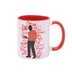 LES GRIFFES DE LA NUIT - Freddy Krueger - Mug Interieur ColorÃ© 325ml
