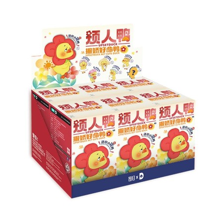 UPSETDUCK - Display de 6 Cute Duck 16cm ( 6 different + 1 Secret )