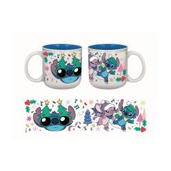 STITCH-MAS - Patinage Ã  Glace - Mug Breakfast - 420ml