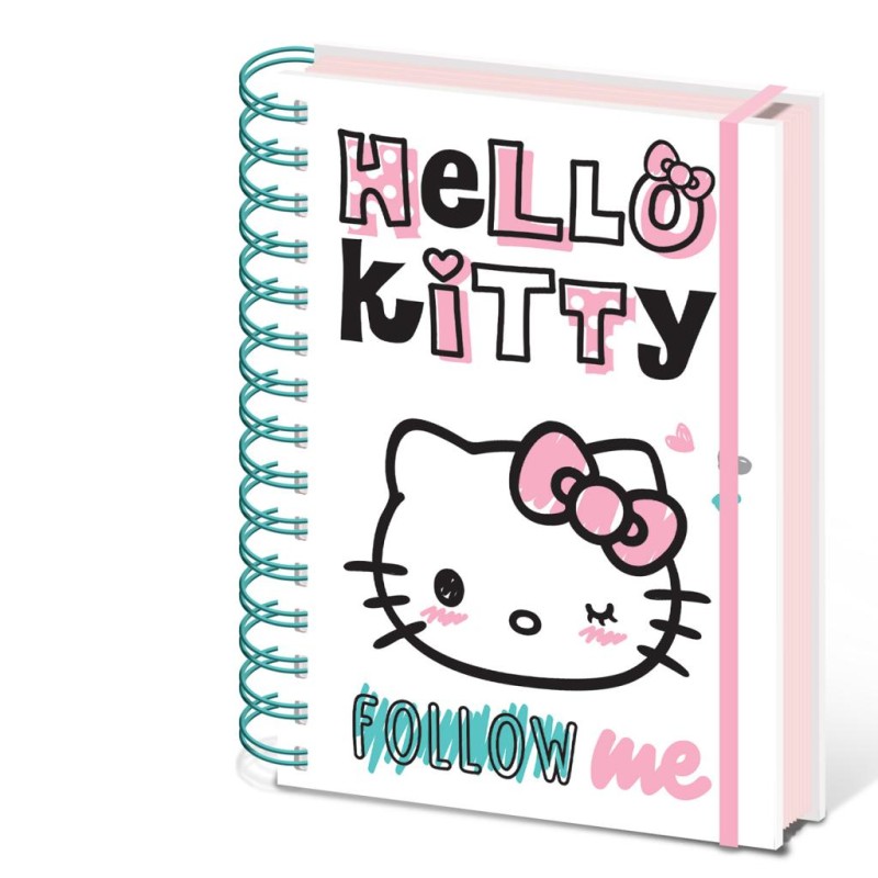 HELLO KITTY - Insta Cuteness - A5 Wiro Notebook