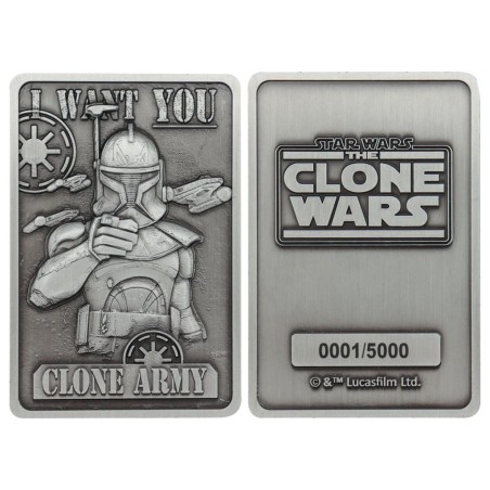 STAR WARS THE CLONE WARS - Capitaine Rex - Lingot Edition LimitÃ©e