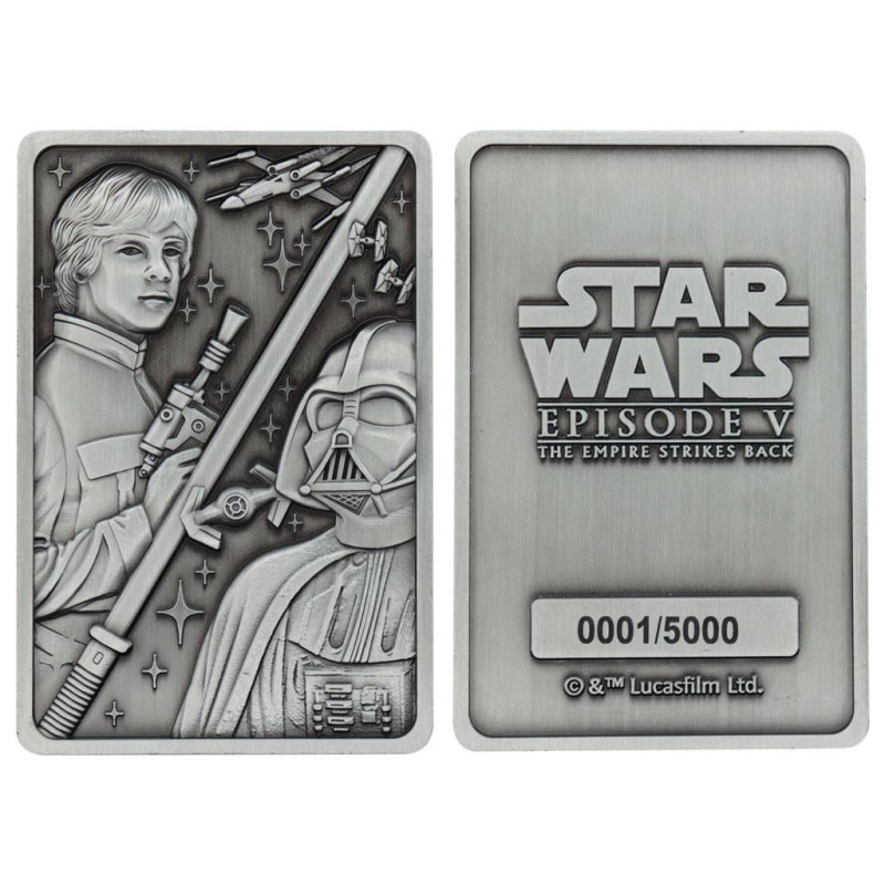 STAR WARS 5 - Luke & Dark Vador - Lingot Edition LimitÃ©e