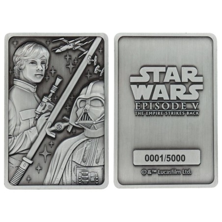 STAR WARS 5 - Luke & Dark Vador - Lingot Edition LimitÃ©e