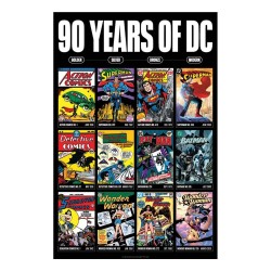 DC COMICS - 90 Years - Art Print - Edition LimitÃ©e