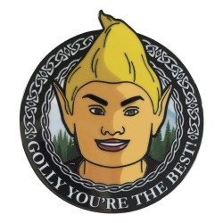 THE ELDER SCROLLS OBLIVION - Adoring Fan - Pin Badge Edition LimitÃ©e