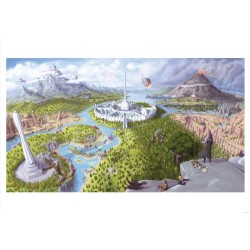 THE ELDER SCROLLS OBLIVION - Imperial City -Art Print -Limited Edition