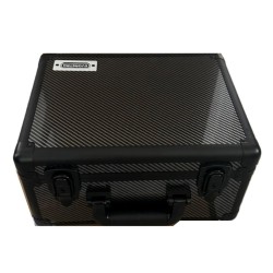 EVORETRO -  Graded Card Storage Box Carbon effect for 90 Cards