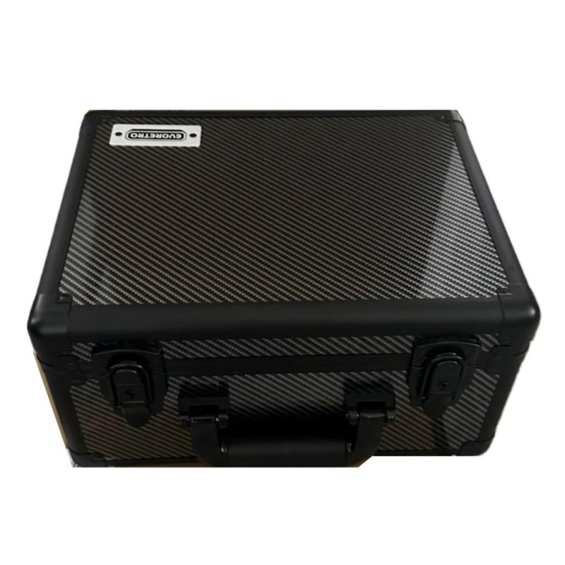 EVORETRO -  Graded Card Storage Box Carbon effect for 90 Cards