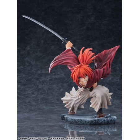 KENSHINE LE VAGABOND - Kenshin Himura - Statuette 1/6 26cm