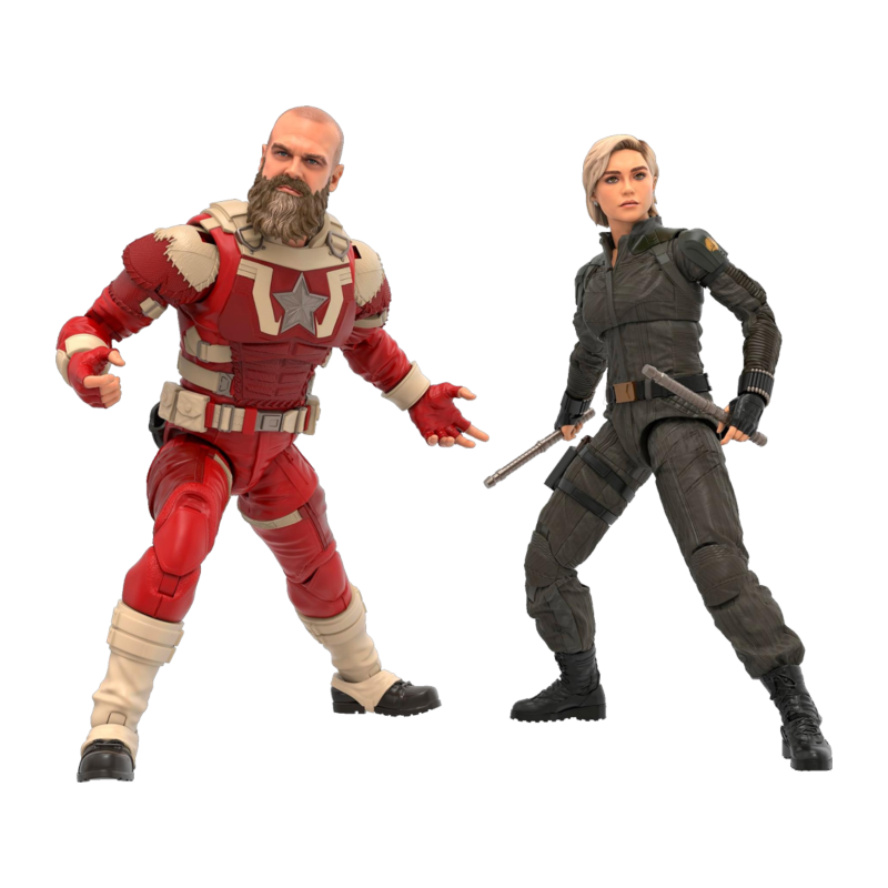 THUNDERBOLTS - Yelena Belova & Red Guardian - Fig. Legend Series 15cm