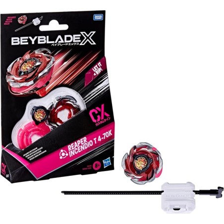BEYBLADE X - Reaper Incendio T 4-70K CX Starter Pack