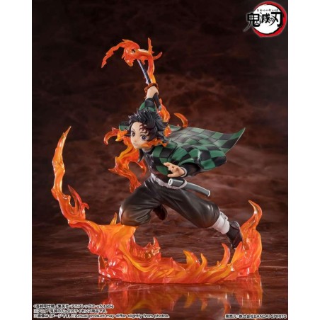 DEMON SLAYER - Tanjiro "Rengoku Sword" - Statuette FiguartsZERO 19cm