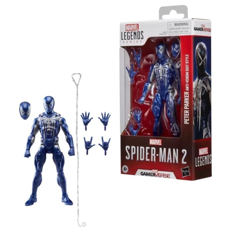 MARVEL - Peter Anti-Venom Suit "Gamerverse" - Fig. Legends Series 15cm