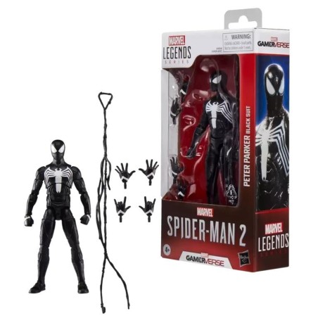 MARVEL -Peter Parker Black Suit "Gamerverse" -Fig. Legends Series 15cm