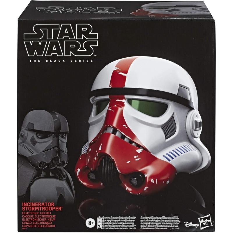 STAR WARS - Casque Ã©lÃ©ctronique Incinerator Stormtrooper Black Series