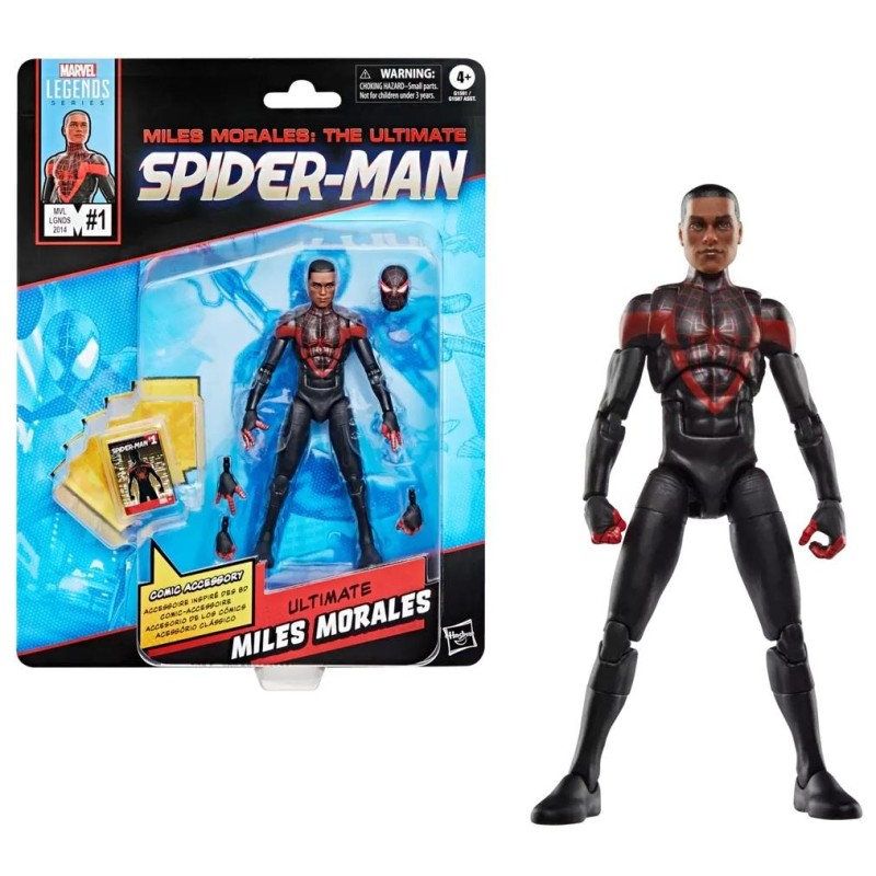 MARVEL - Miles Morales Spider-man - Figurine Legends Series 15cm
