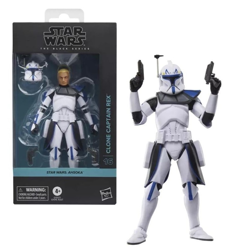STAR WARS AHSOKA - Capitaine Rex - Figurine Black Series 15cm