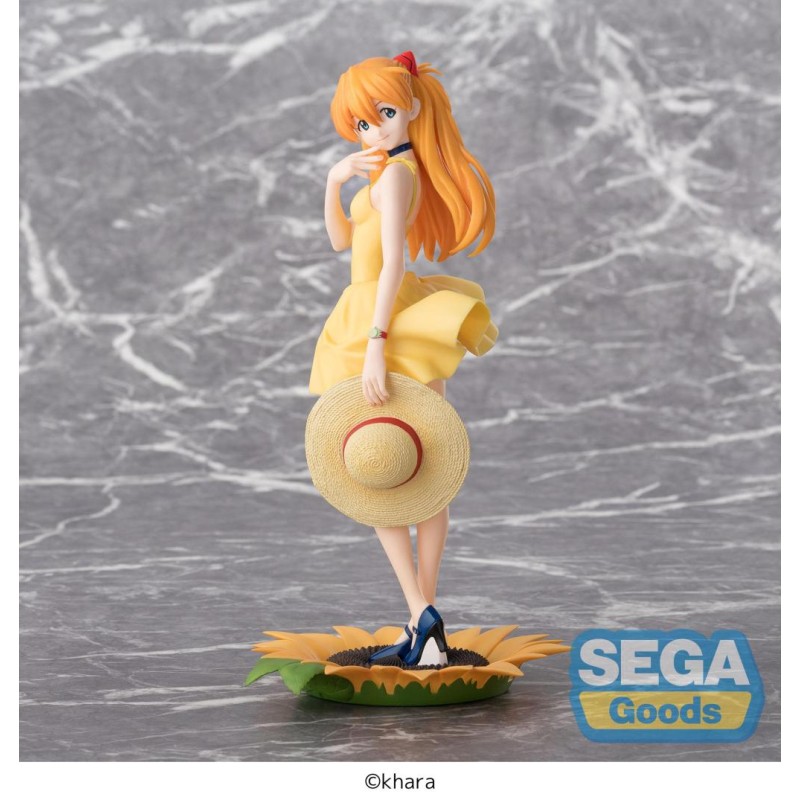 EVANGELION - Asuka "Summer Dress" - Statuette Luminasta 24cm