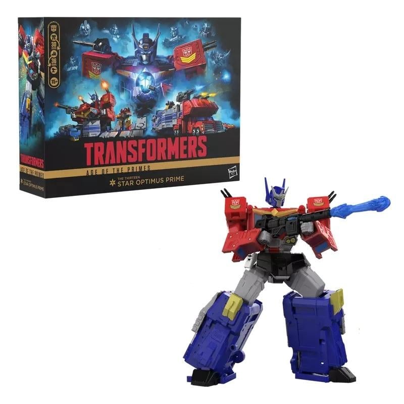 TRANSFORMERS - Star Optimus Prime - Figurine Age of the Primes 38cm