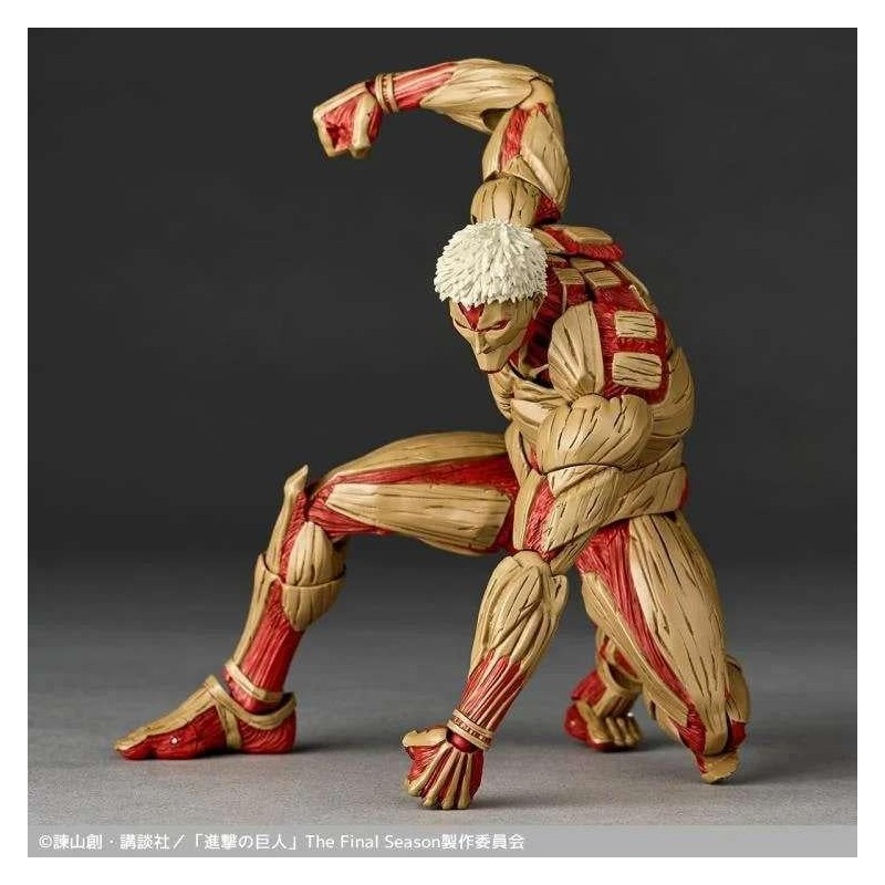 L'ATTAQUE DES TITANS - Titan CuirassÃ© - Figurine Revoltech A.Y. 17cm