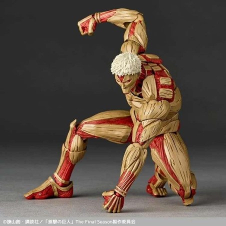 L'ATTAQUE DES TITANS - Titan CuirassÃ© - Figurine Revoltech A.Y. 17cm