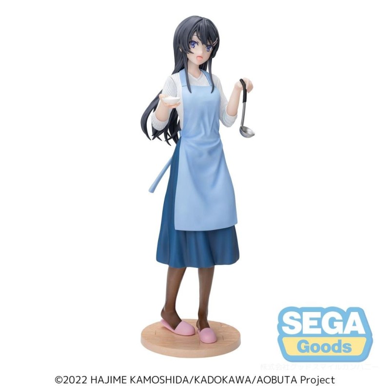 RASCAL DOES NOT... - Mai Sakurajima "Apron" - Statuette Luminasta 14cm