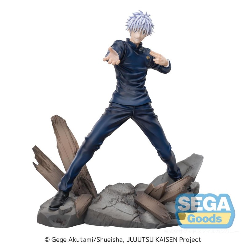JUJUTSU KAISEN - Satoru Gojo Fierce Battle - Statuette 17cm