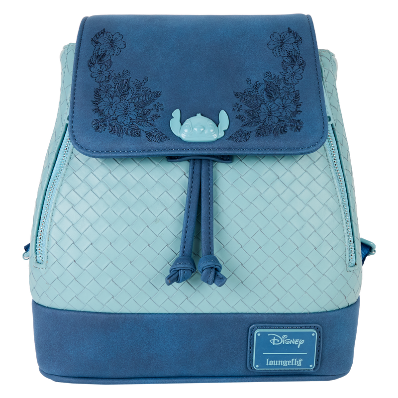 DISNEY - Stitch "Embroidered" - Mini Sac Ã  Dos LoungeFly