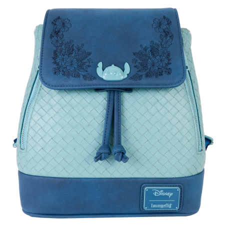 DISNEY - Stitch "Embroidered" - Mini Sac Ã  Dos LoungeFly
