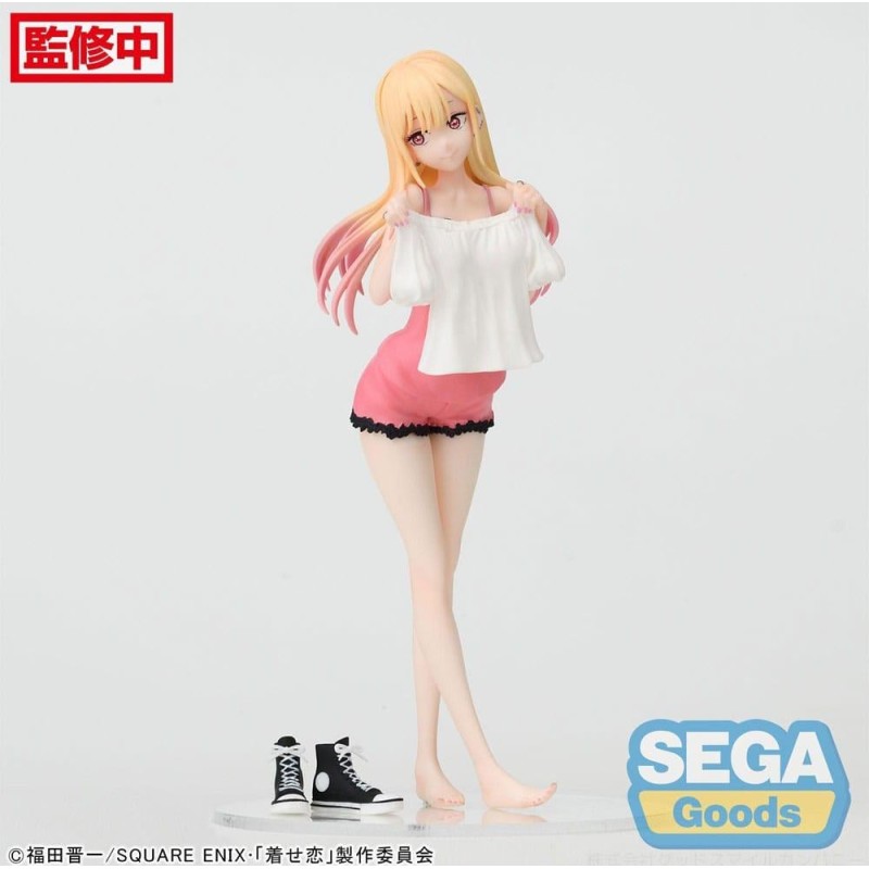SEXY COSSPLAY DOLL - Marin "Trying On" -Statuette Luminasta 18cm
