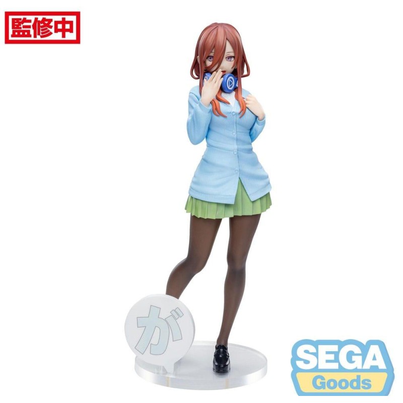 QUINTESSENTIAL QUINTUPLETS SPECIALS - Miku - Statuette Luminasta 20cm