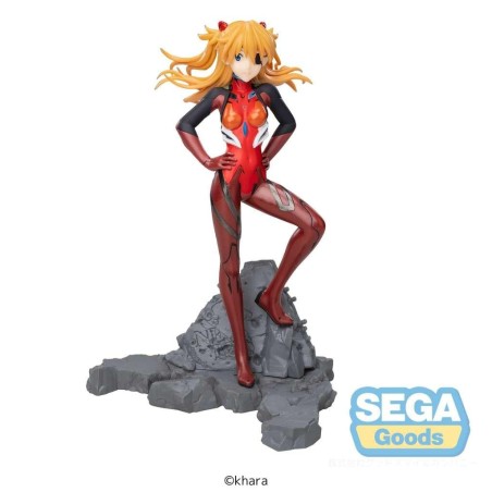 EVANGELION 3.0+1.0 - Asuka Shikinami - Statuette Luminasta 23cm