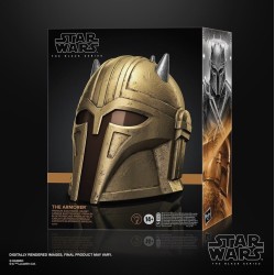 STAR WARS - Mandalorian - Casque Ã©lÃ©ctronique The Armorer Black Series