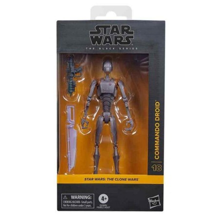 STAR WARS THE CLONE WARS  - Droid Commando - Figurine 15cm