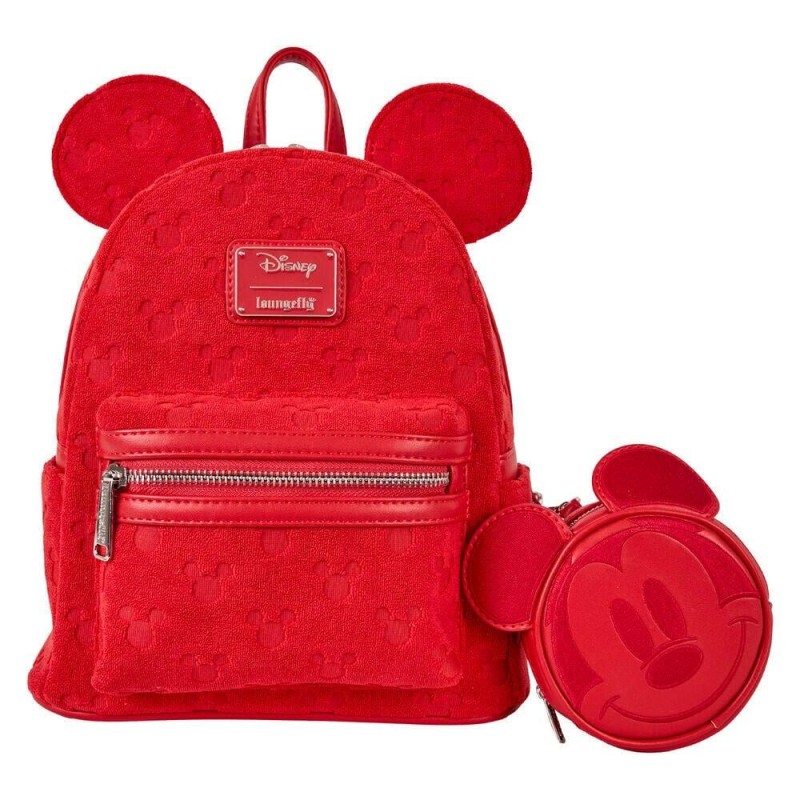 DISNEY - Mickey "Ears Burnout" - Mini Sac Ã  Dos LoungeFly